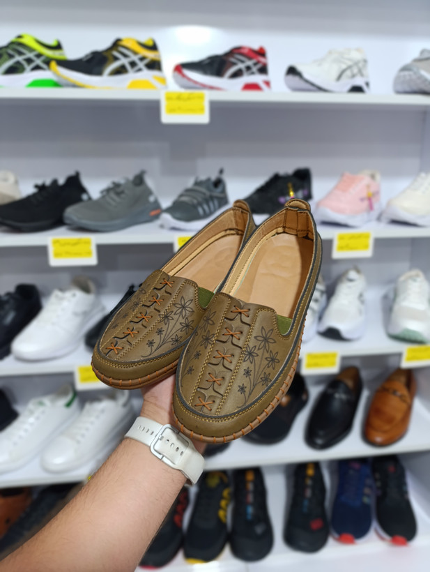 کفش چرم طبی زنانه