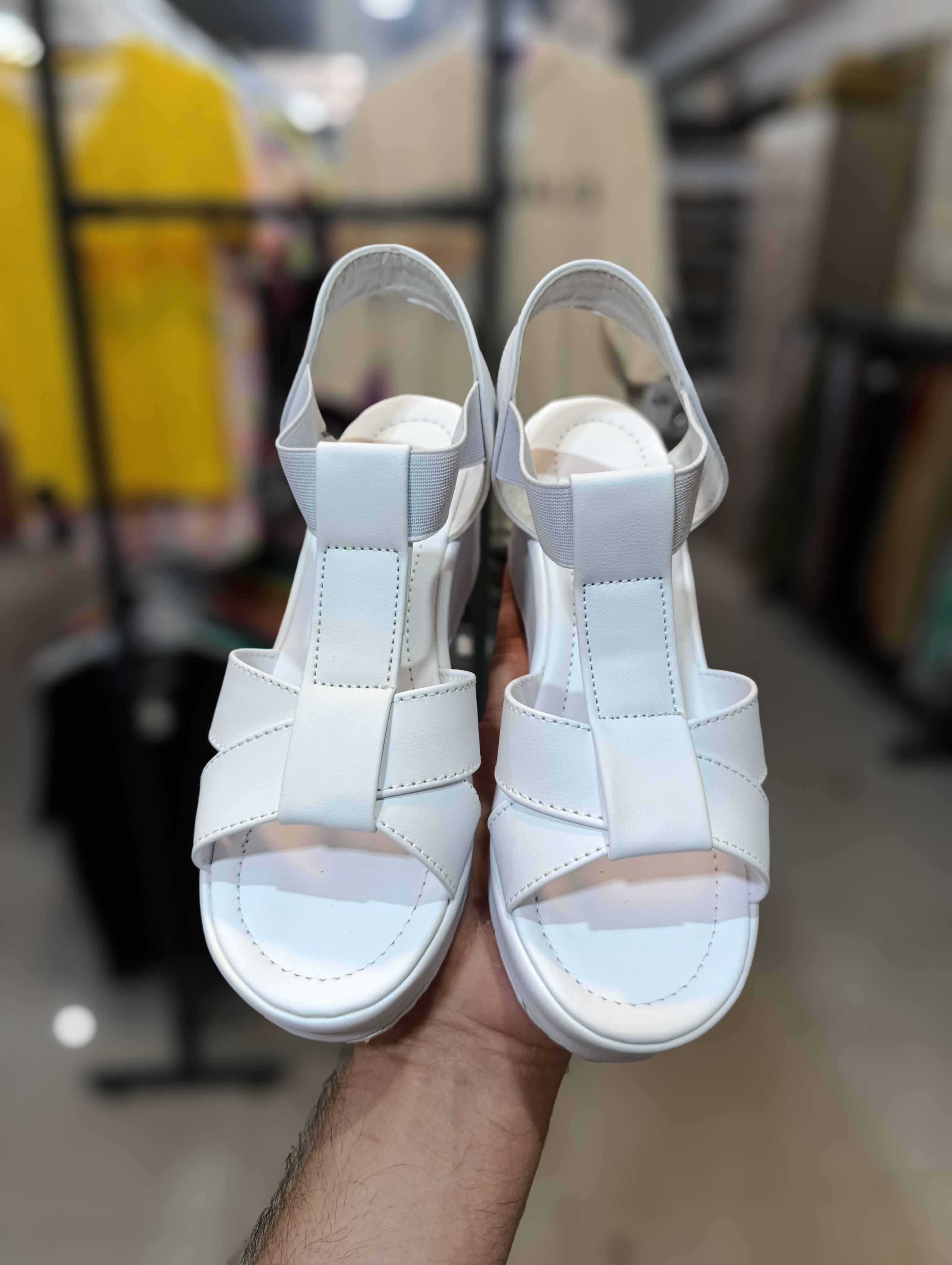 صندل دخترانه سفید