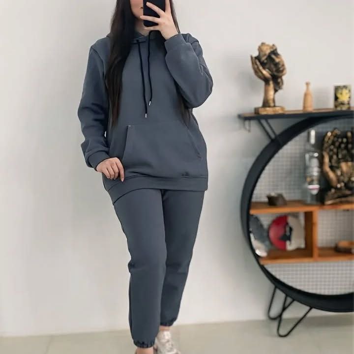 ست هودی شلوار خرجکار کش کد 5168