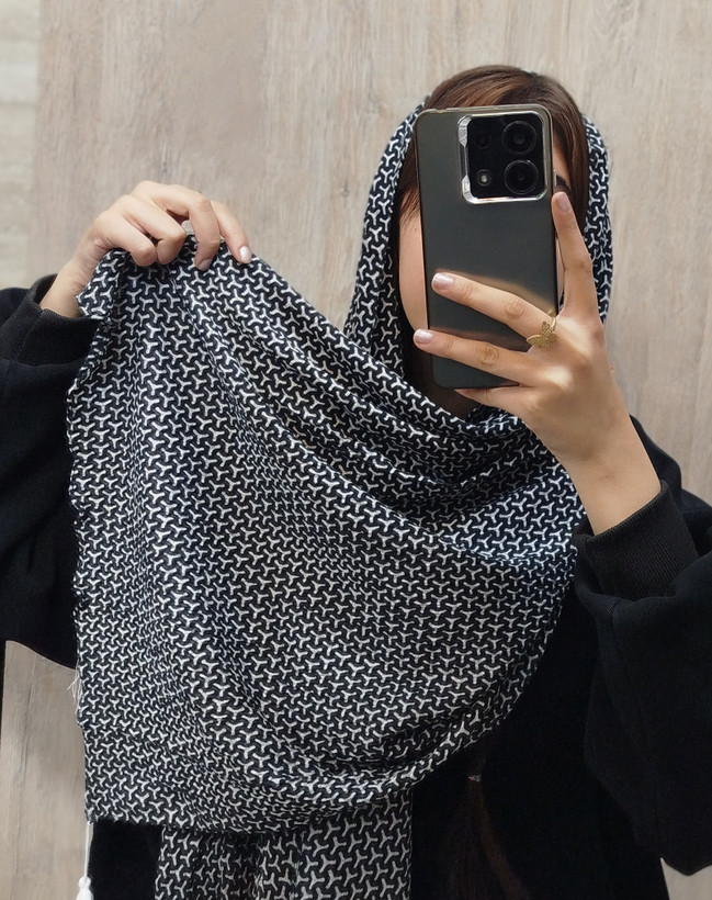 شال طرح دار