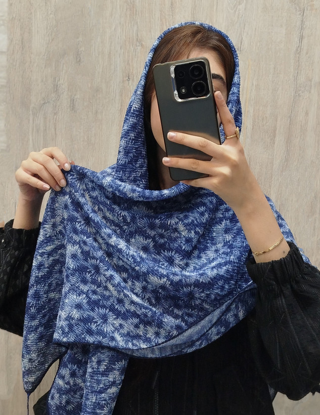 شال چاپ خیس برشکا