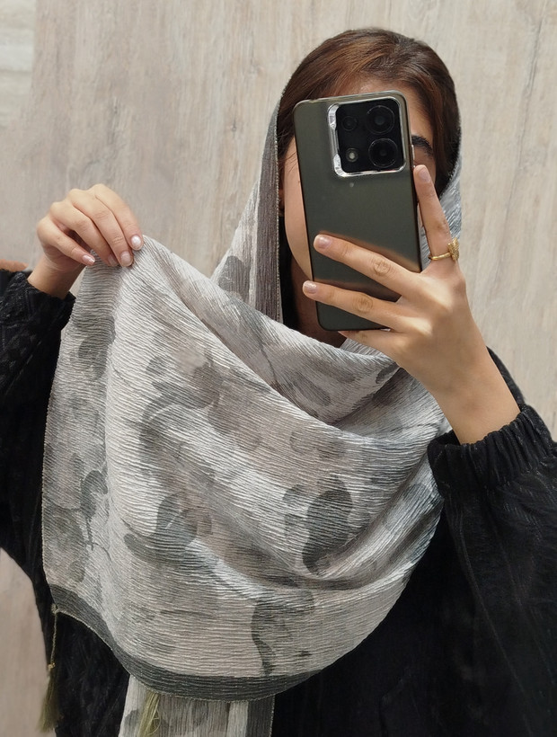 شال چاپ خیس برشکا